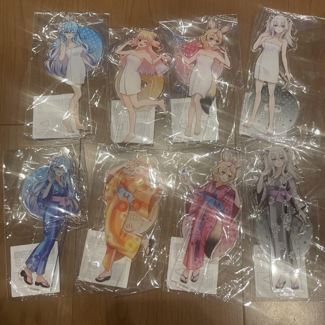 Amazon.co.jp: 極楽湯×ホロライブ5期生 フロライフコラボ 限定アクスタ 