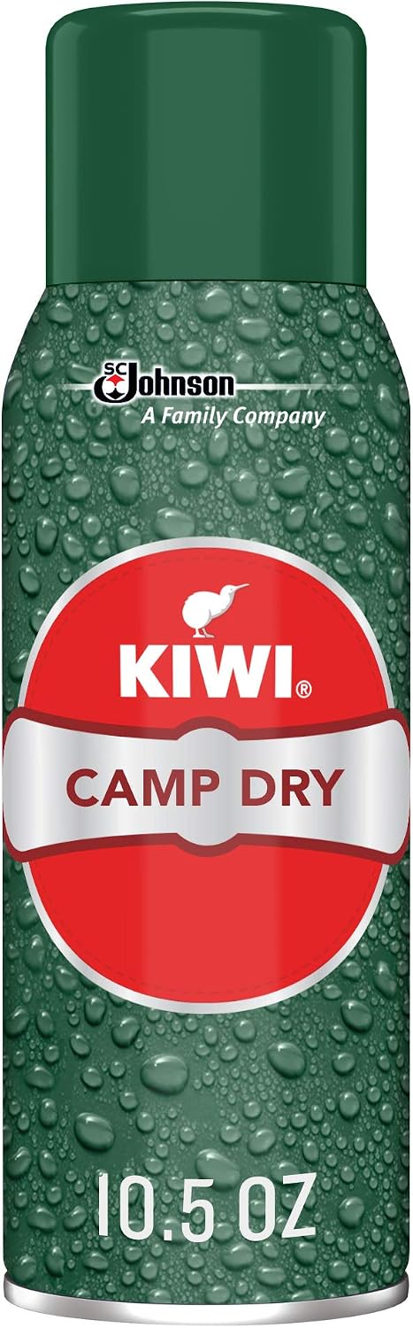 KIWI Camp Dry Water Repellent ,For Tents, Tarps, Boots, Boat Covers, Patio Furniture and More, Spray Bottle, 10.5 Oz (single unit)
