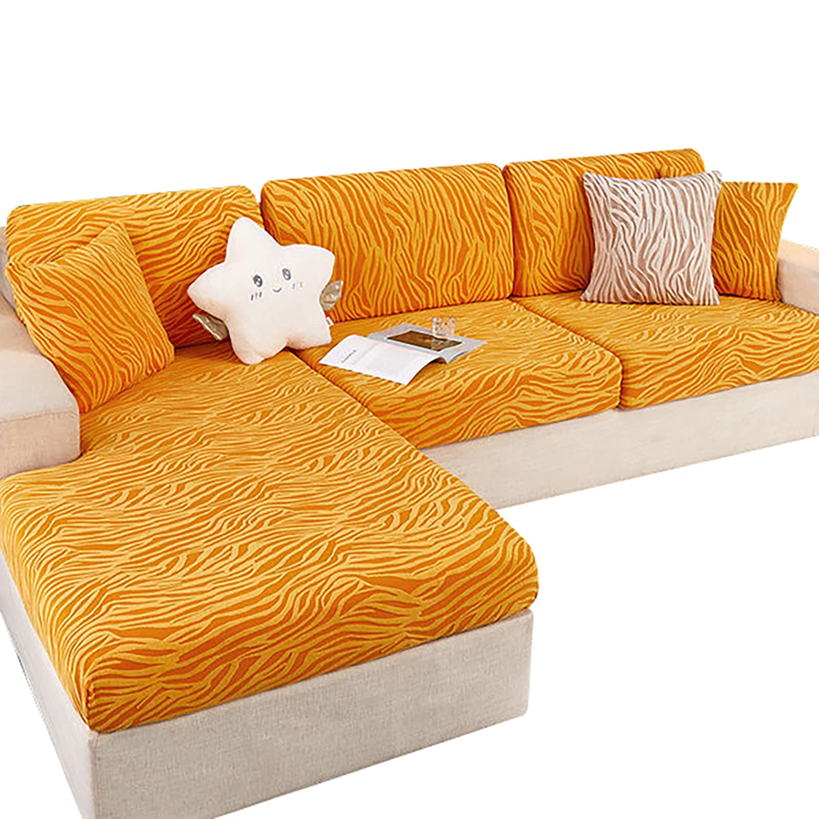 Housse de coussin de canapé extensible protection haut de gamme