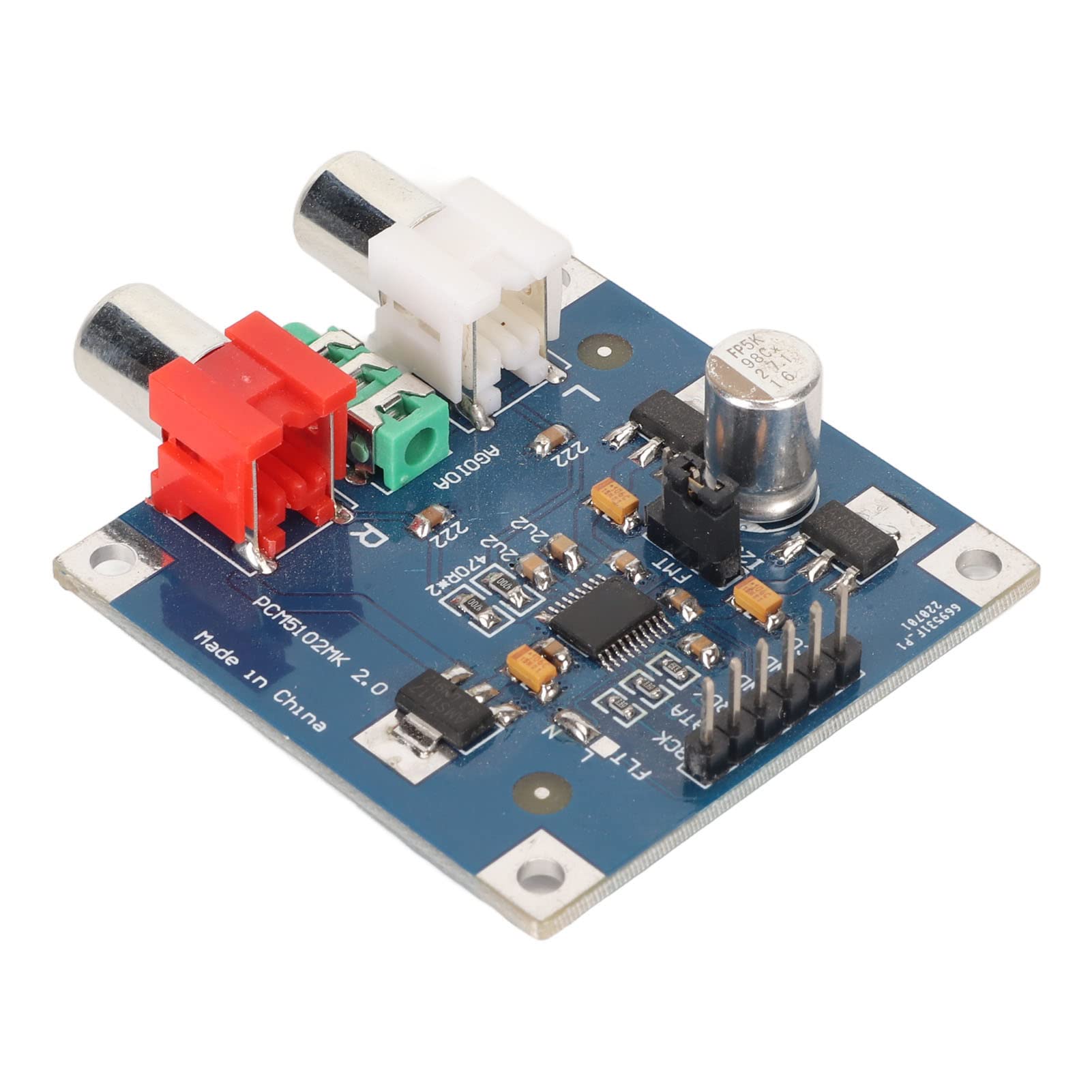 Scheda PCM5102/PCM5102A Scheda di Decodifica Ingresso I2S 32bit 384K con Uscita Cuffie 3.5 Scheda di Decodifica HiFi