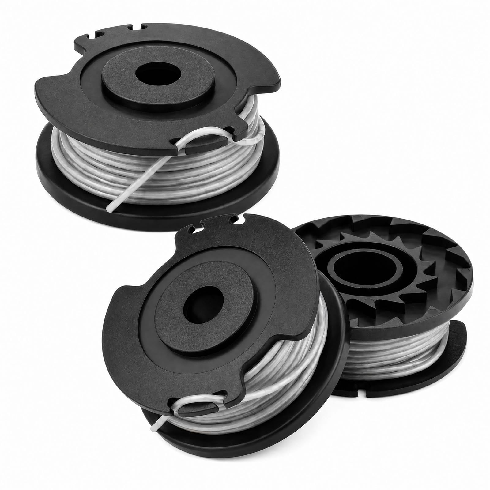 Othmro 3 Pack Strimmer Spool Replacement for Bosch ART 23 SL 26 SL, Grass Trimmer F016800569 F016800385 Strimmer Wire Replacement Spool and Line, EasyGrassCut 18, 23, 26, 18-230,18-260