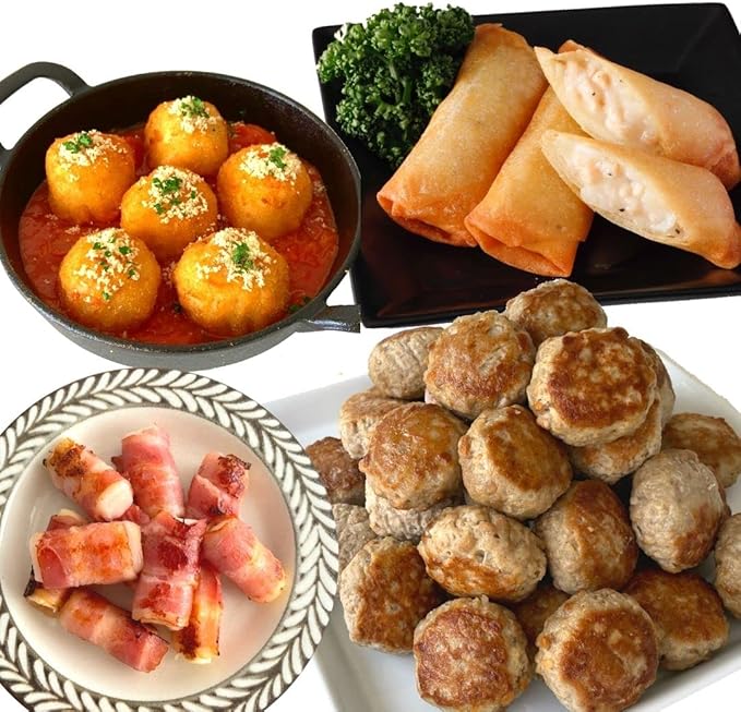 Amazon スターゼン チーズセット 訳あり コロコロ チーズインハンバーグ ライスコロッケ チーズ 春巻 ポテトチーズ もち チーズ ベーコン 巻き 全4種 1 5kg以上 簡単調理 スターゼン 冷凍惣菜 通販