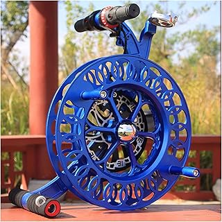 Kite String Tools,Kite Flying Tool,Line Winder Grip, String Wheel,Line-Guide,Labor Saving Kite String Reel Winder (Color : Blue, Size : 26cm)