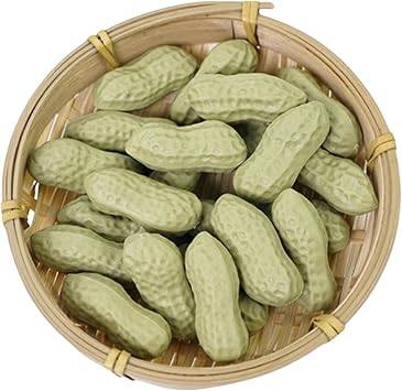 Artificial Peanuts Simulation Lifelike Peanut Fake Vegetables Food for Home Kitchen Party Wedding Decoration Photography Props.Aid Decoration ,40Pcs peanut props decoration,Yellow
