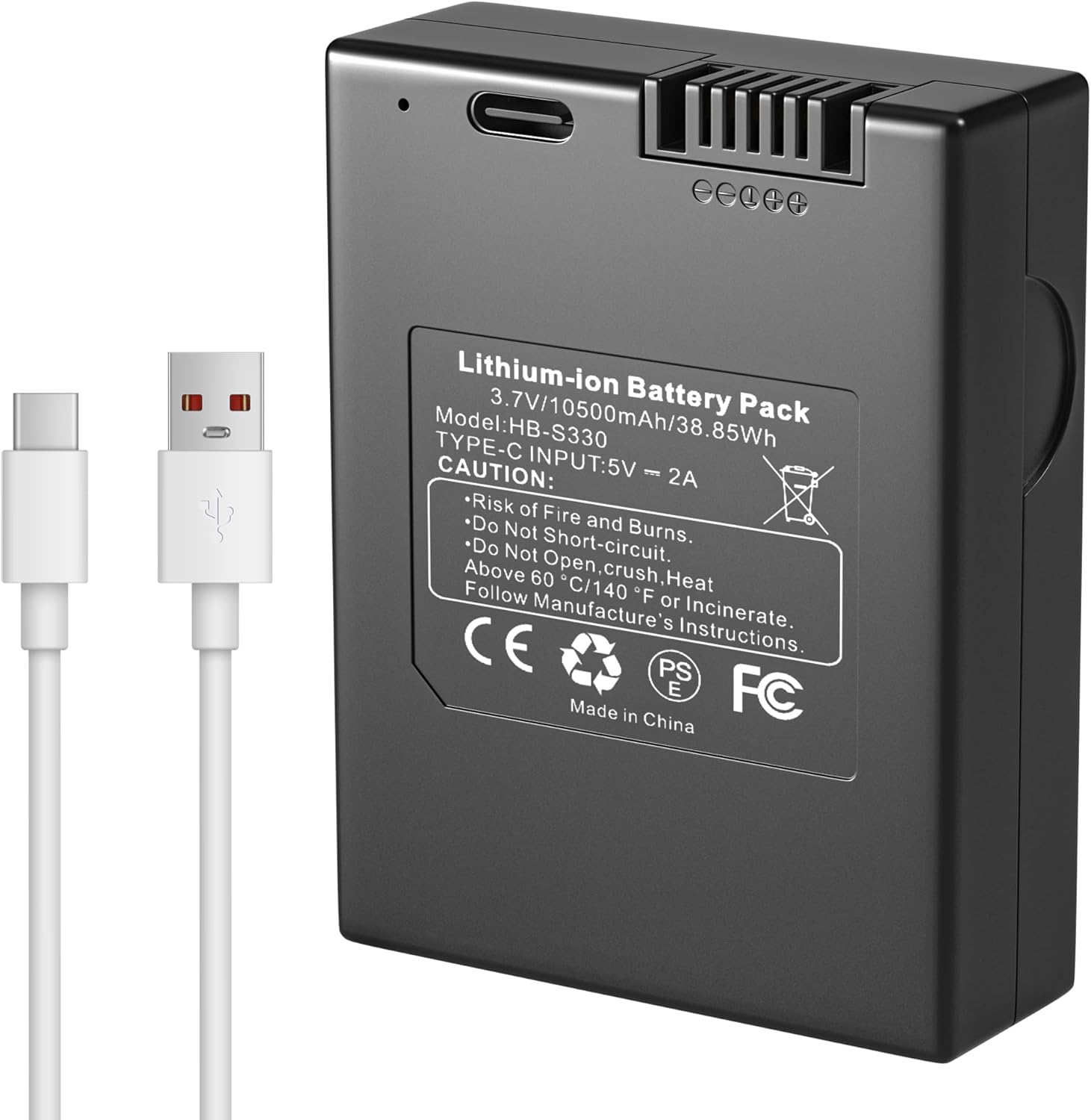 S330 Battery for Eufy Security S330/E330/S230/S231/S220 Video Smart Door Lock,SmartDrop T8790,Smart Delivery Box 3-in-1 T8520 T8520S T8520J11 T8531 E8531JY1 T8520T11 10500mAh Rechargeable battery