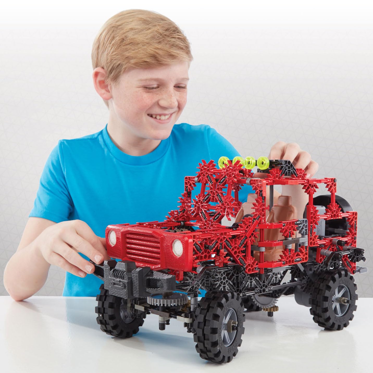 K'Nex 15222 Trail Rider Bausatz Bauspielzeug, Mehrfarbig