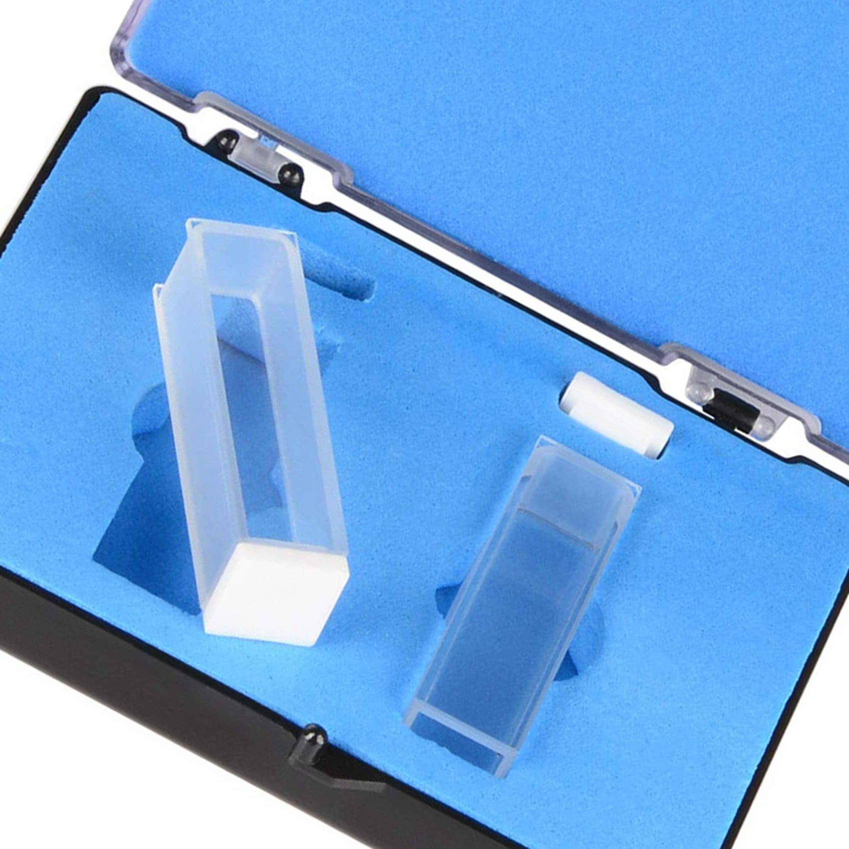 Quarz Küvette, Spektralphotometer Küvetten 10 mm Pfad Länge, 45 mm Höhe, 3,5 Ml Kapazität - 20 Stücke