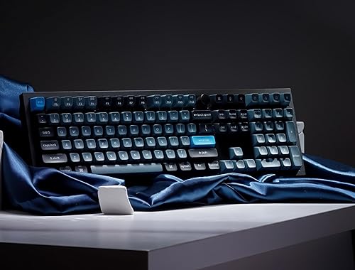 Miniatura 3 de Keychron Q6 Pro QMKVIA - Teclado mecánico inalámbrico personalizado con perilla, intercambiable en caliente, tamaño completo, 108 teclas,