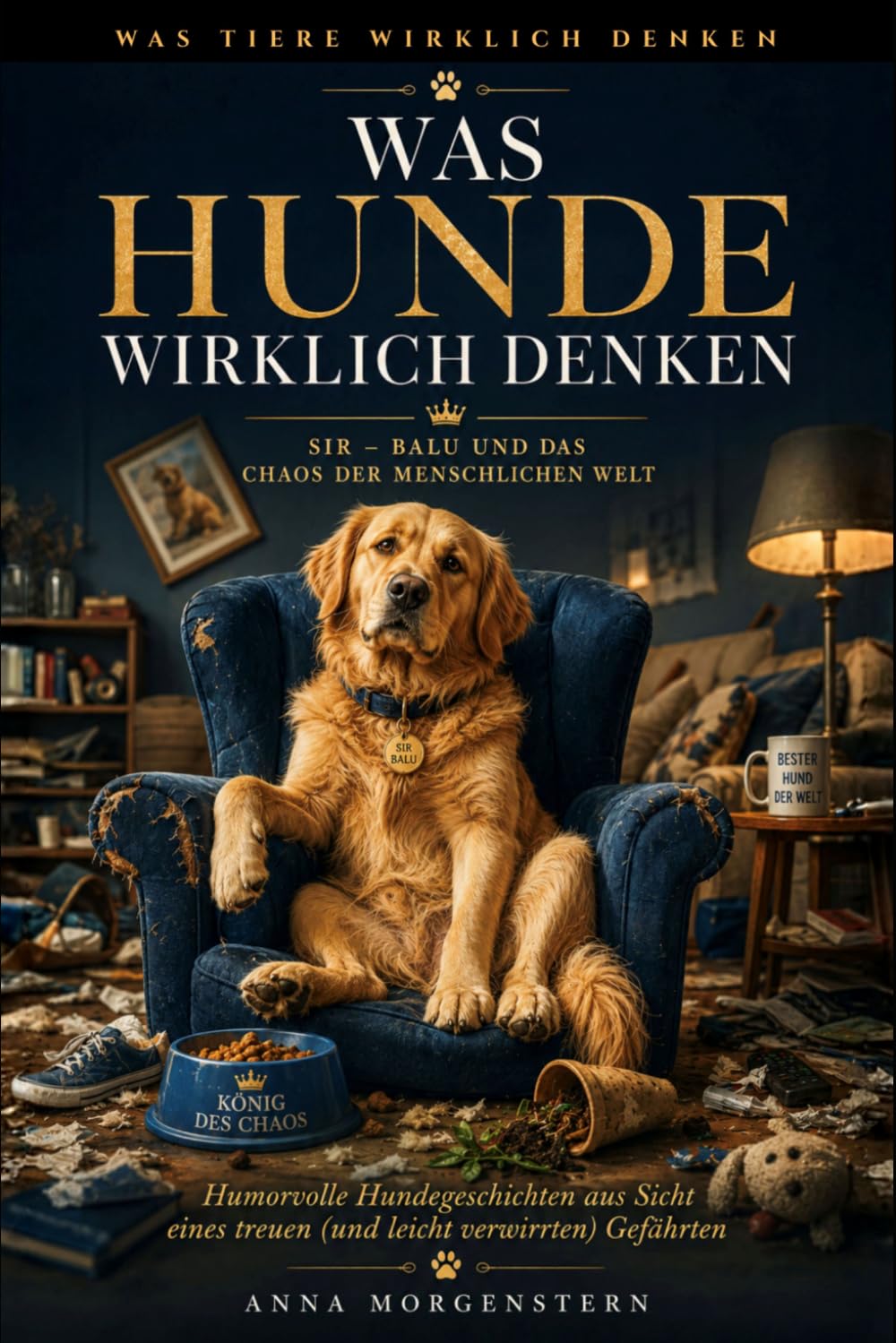 Was Hunde wirklich denken – Sir Balu und das Chaos der menschlichen Welt: Humorvolle Hundegeschichten aus der Sicht eines Golden Retriever (treu und leicht verwirrt).