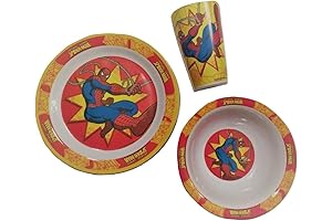 Spiderman Spidersense Melamine Dinnerware Set