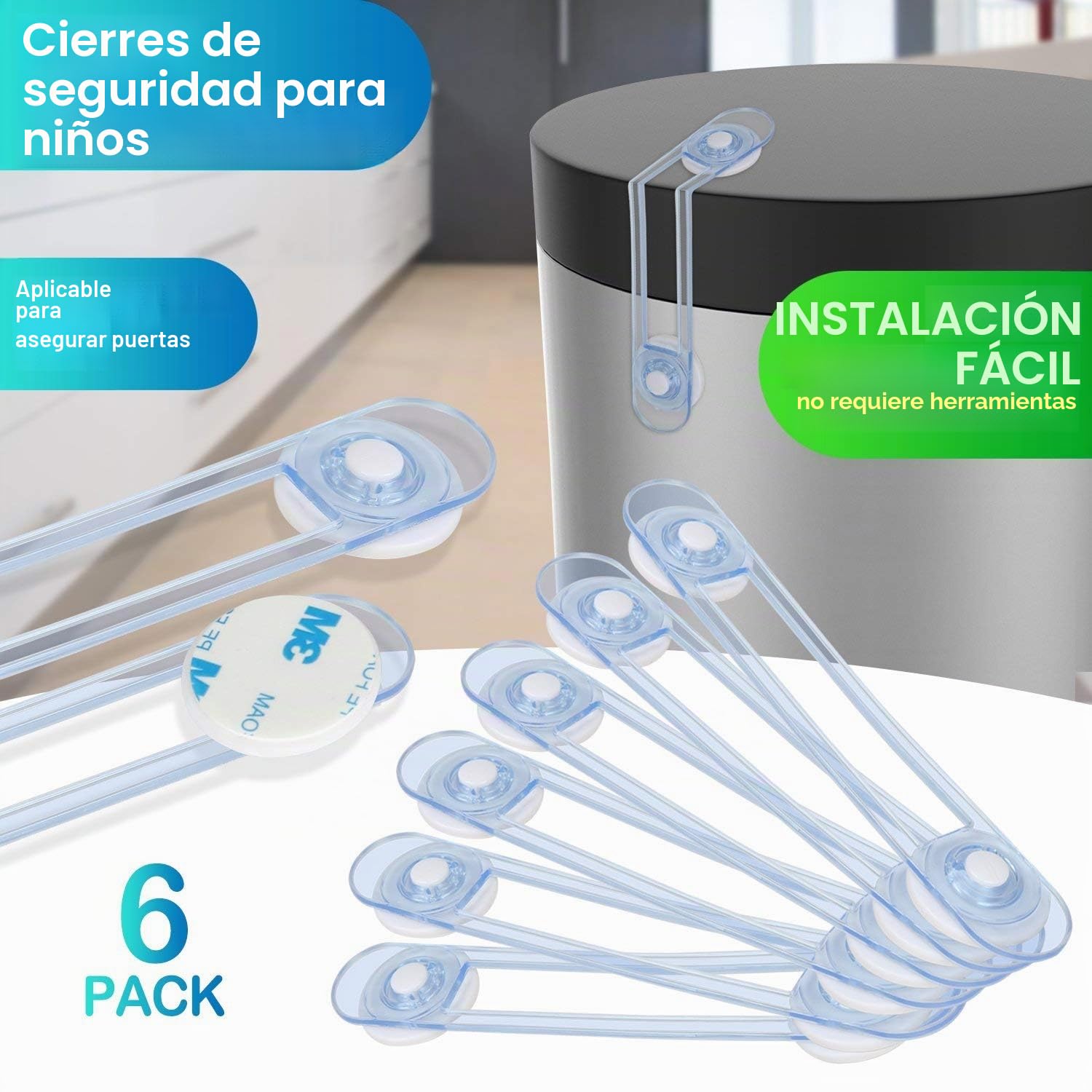 Kit Seguridad Bebe - Protector Enchufes para Bebés(20 Fundas + 5 Llaves)+12 x Bebé de Seguridad Bloqueo +8 x Protector de Seguridad para Niños