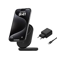 Belkin BoostCharge Caricabatteria Wireless Magnetico e pieghevole Qi2 da 15W