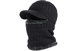 Winter Knitted Balaclava Windproof Fleece