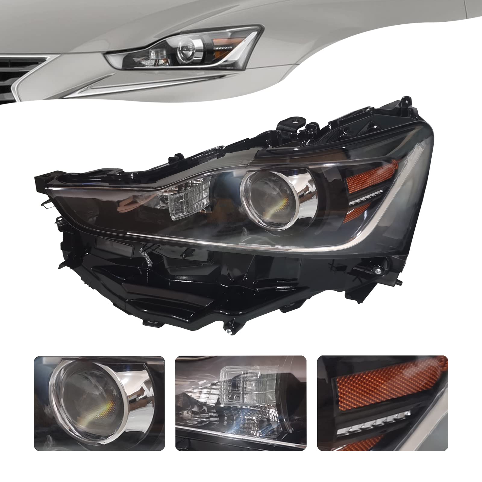 Amazon.com: Hteedy LED Headlights Fit For 2017 2018 2019 2020 