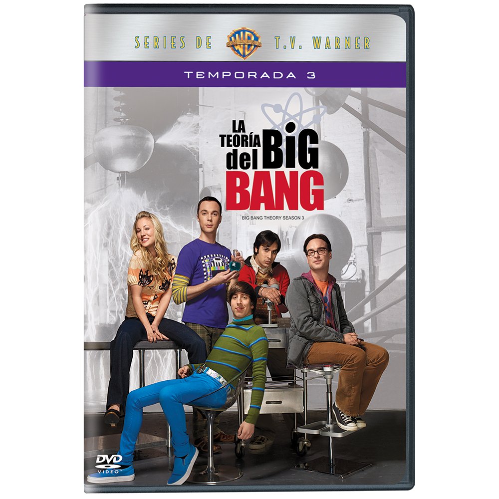 La Teoria del Big Bang Temporada 3 Sub Español Latino [DVD]