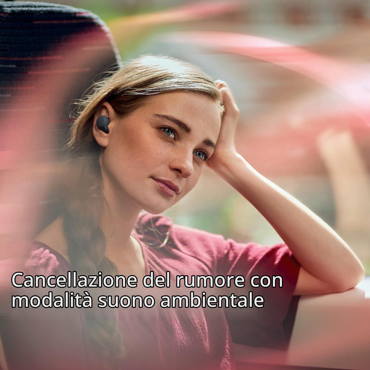 Sony LinkBuds S Truly Wireless Noise Cancelling Cuffie - Connessione multipunto - Ultra leggere, qualità di chiamata cristallina - Durata della batteria fino a 20 ore