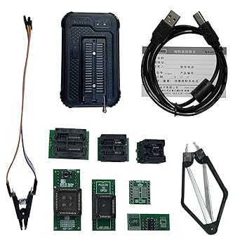V12.63 Original XGecu T48 [TL866-3G] Programmer Support 34000+ ICS for EPROM/MCU/SPI/Nor/NAND Flash/EMMC/IC Tester/ TL866CS TL866II Plus Improvement +9 Parts