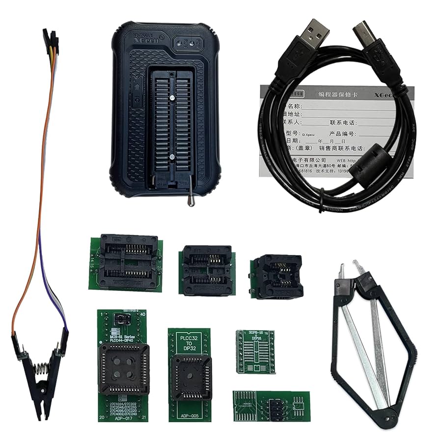 XGECU T48 TL866-3G ROMライター40pin 9アダプター付属 XGECU T48 TL866-3G ROMライター40pin 9アダプター付属 - メルカリ