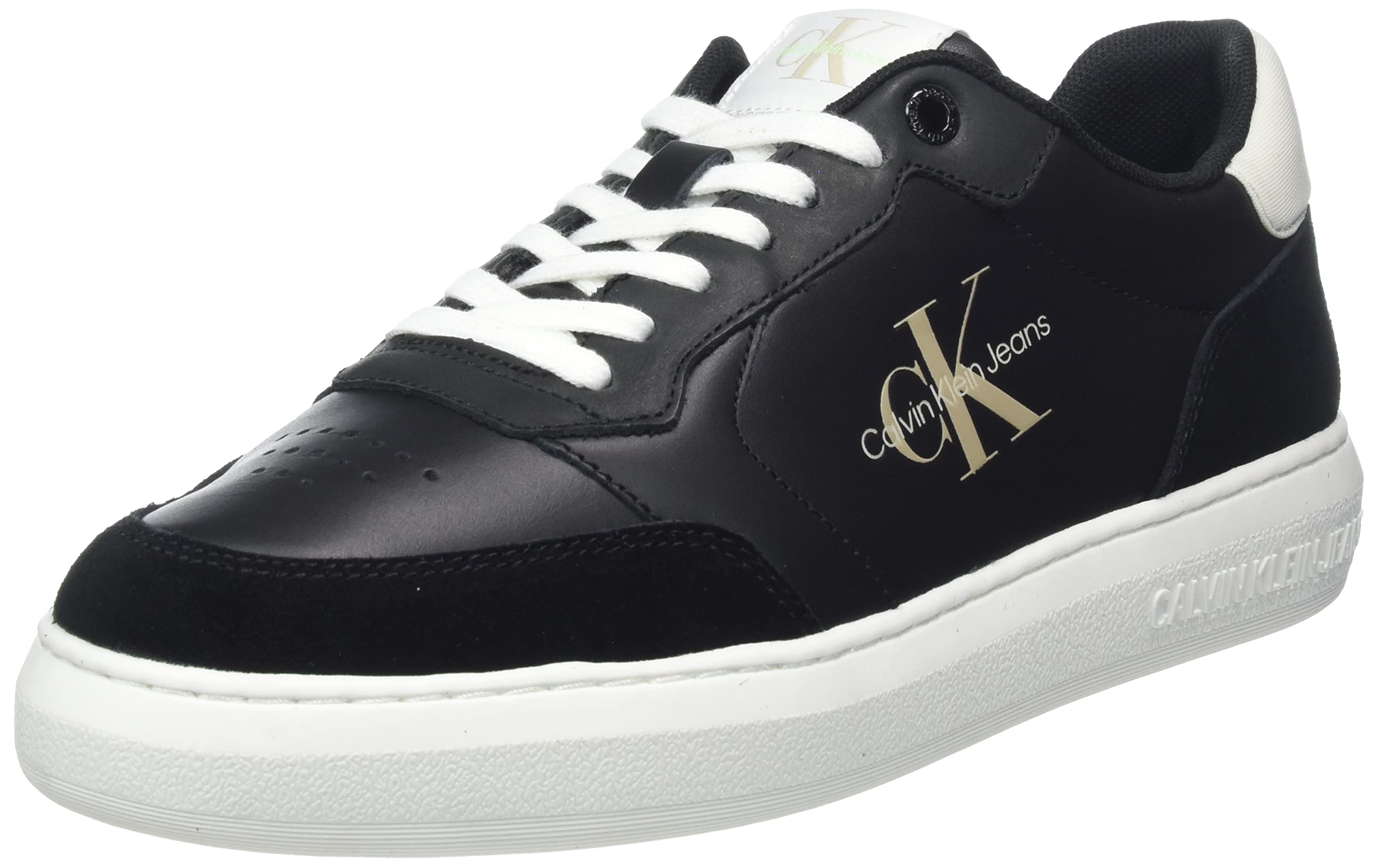 Calvin Klein Jeans Casual Cupsole Fluo Contrast Ym0ym00605, Zapatilla con Suela Hombre