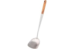 304 Stainless Steel Winco TKP 41 Wok Spatula 17 inch