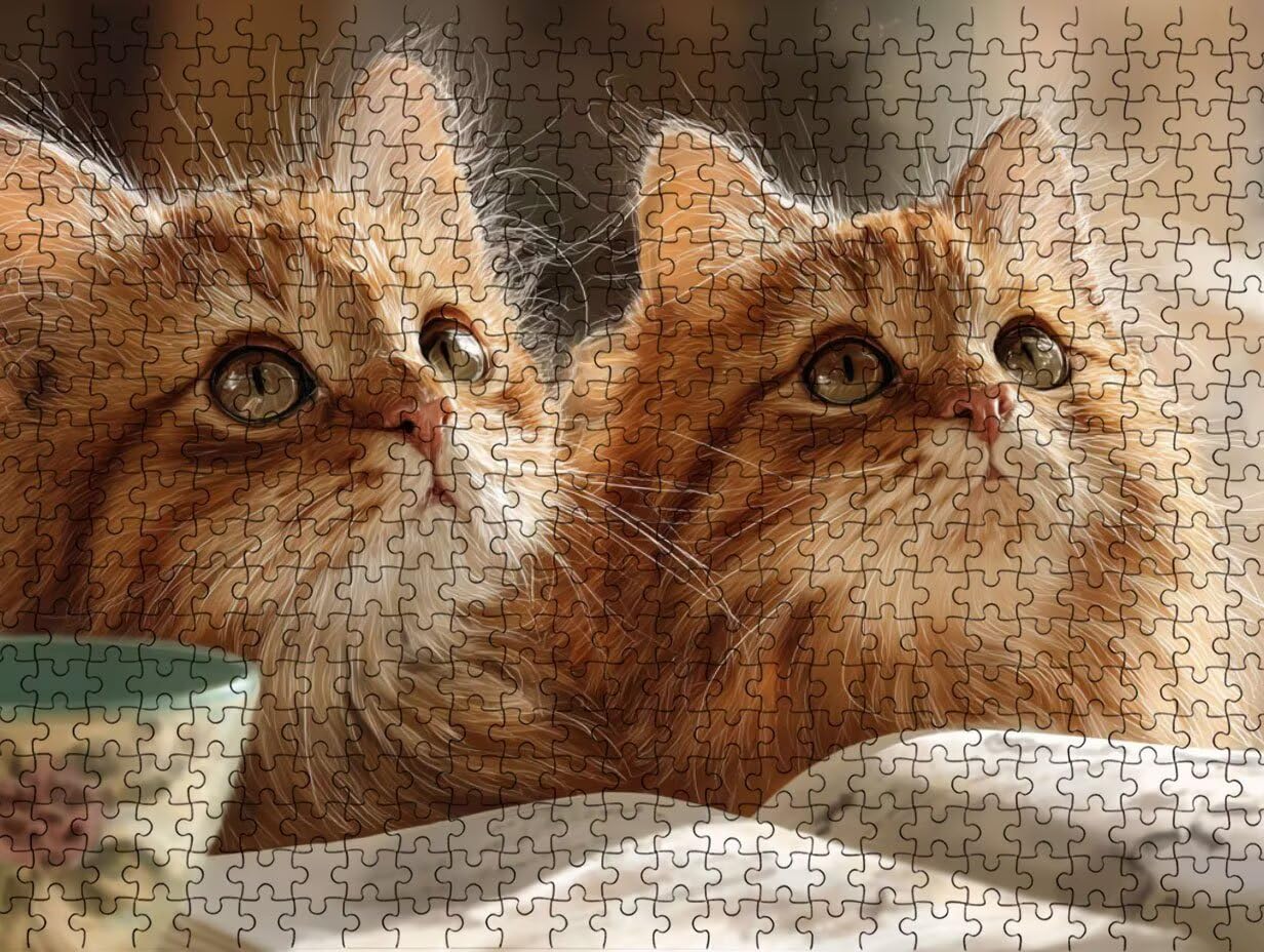 Clásicos Puzzle 2000 para Adultos, Los Gatos Son Lindos LDYQS7-399