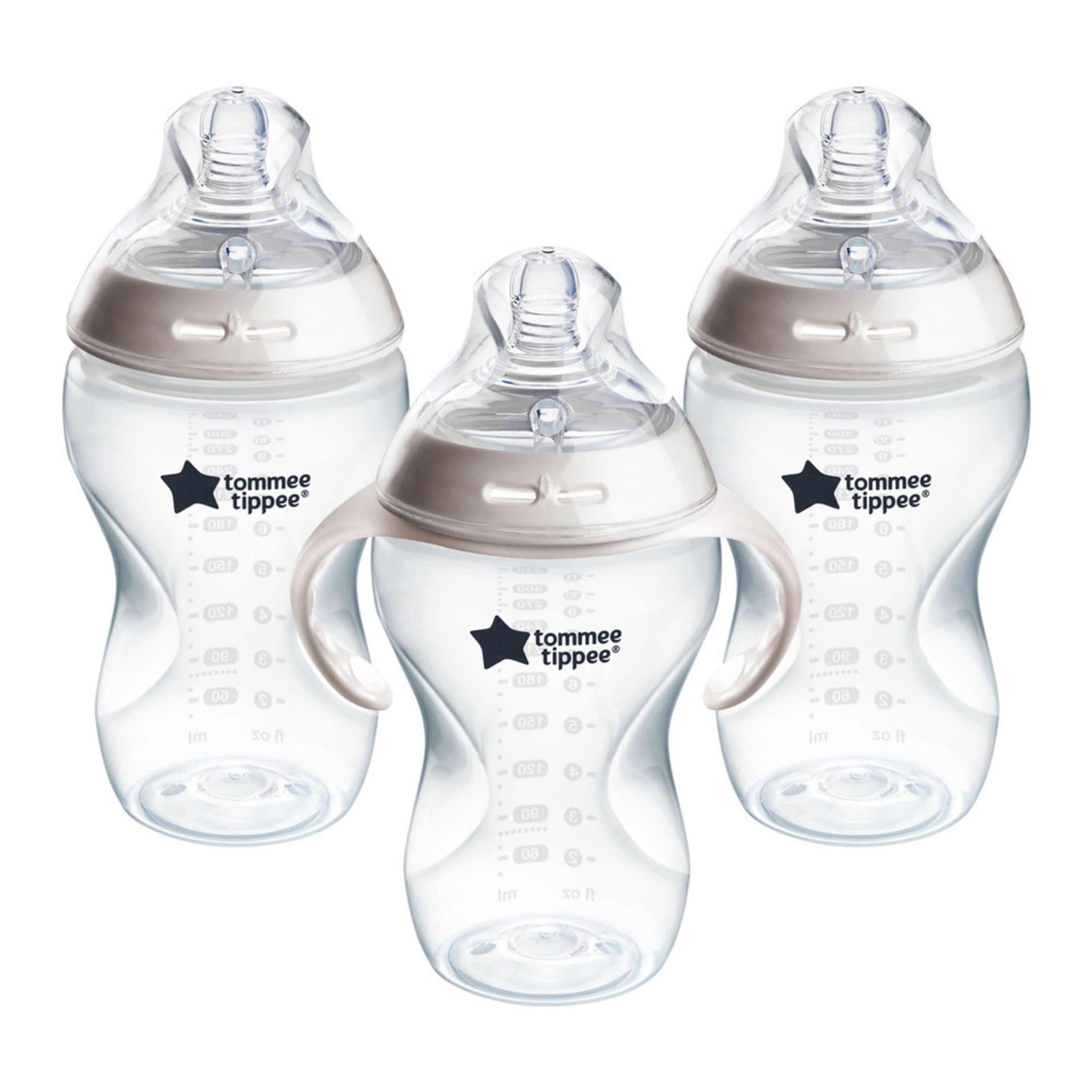 Tommee Tippee Closer to Nature Added Cereal Baby Bottle, Y-cut Bottle, BPA-free (11oz, 3 Count)