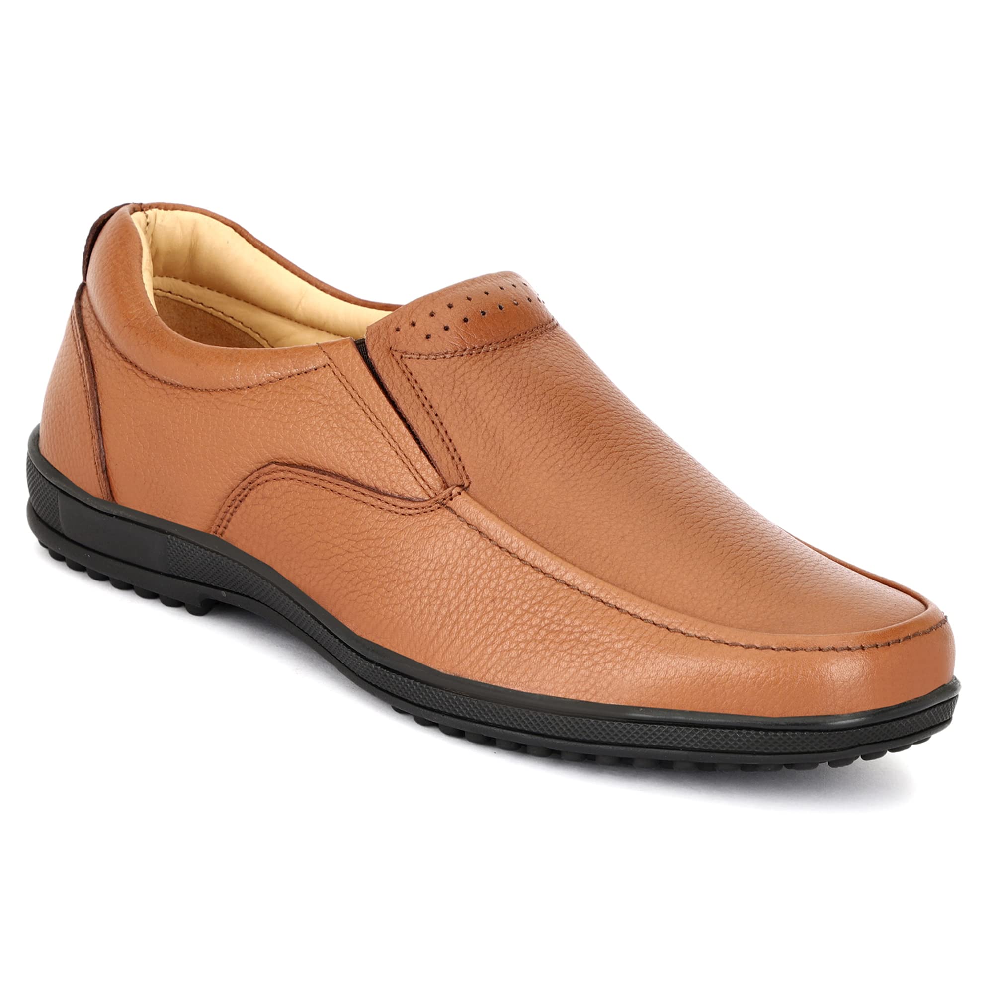 See full amazon price history chart for Varito Mens Tan Genuine Leather (Crust Italian Leather) Slip on Formal Shoes 7 UK/India. Varito Mens Tan Genuine Leather (Crust Italian Leather) Slip on Formal Shoes 7 UK/India. (B0BBVVQMP2) Amazon Price History, Amazon Price Tracker