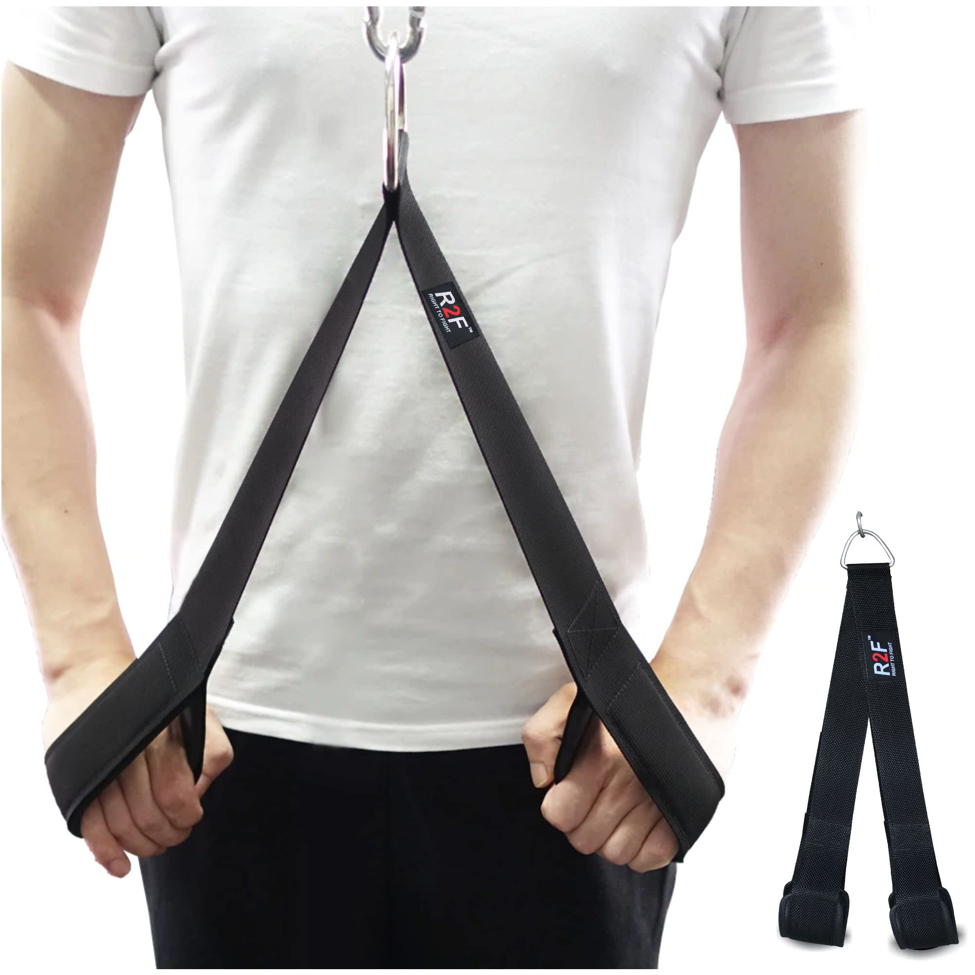 Buy R2F Tricep Rope Fix Grip Push Pull Down Machine Attachment Cable