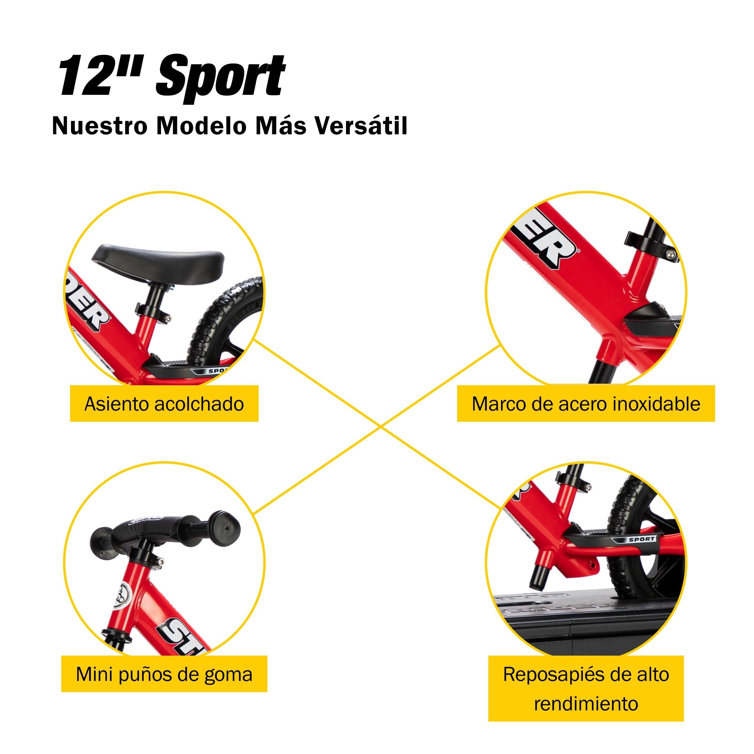 ストライダー　スポーツモデル バランスバイク 12インチ　ロッキングベース付 Amazon.co.jp: Strider -12 スポーツベビーバンドル バランスバイクと