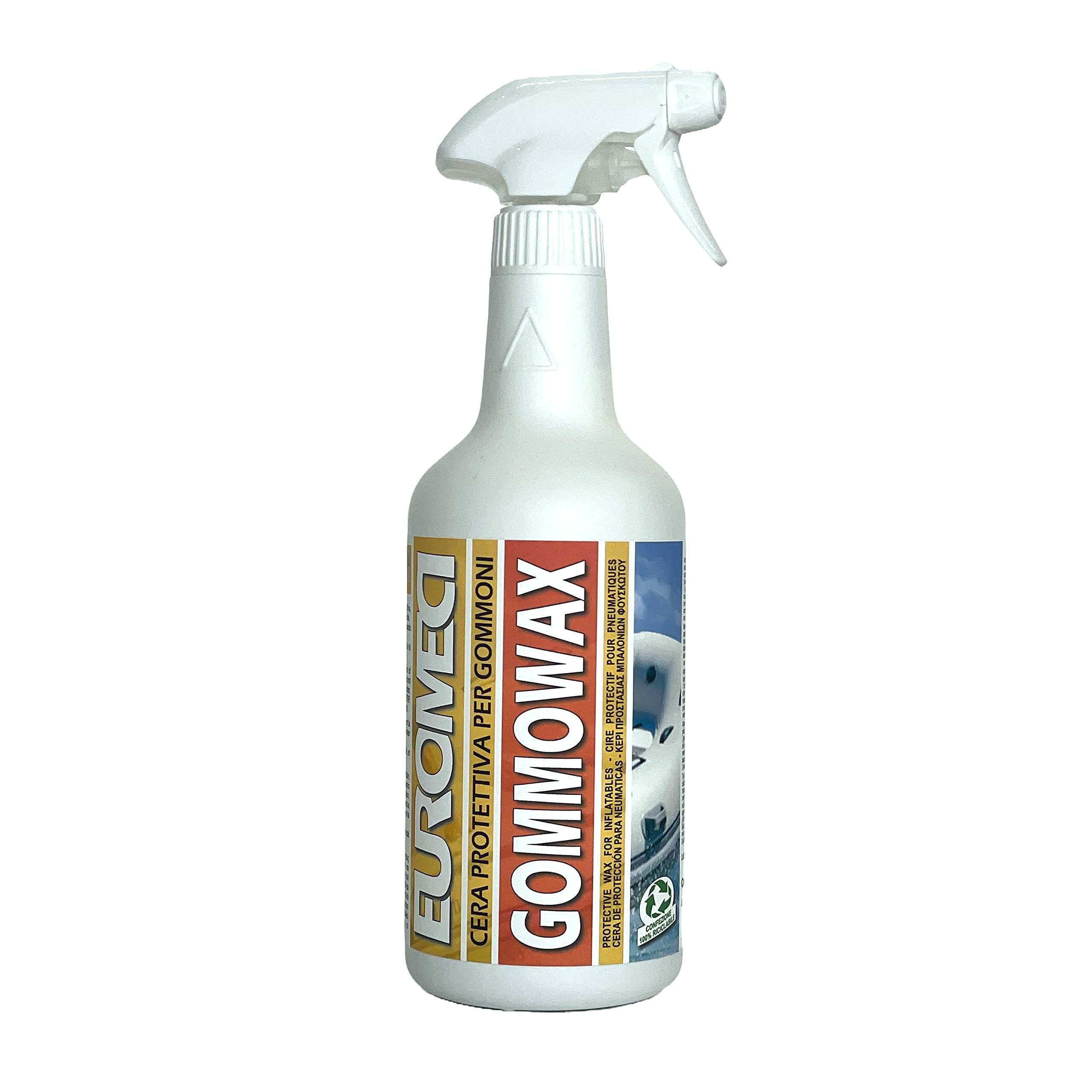 GOMMOWAX Cire à croisillons Nautique, Blanc, 750 ML