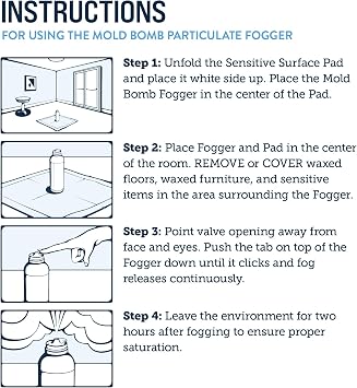 BioCide - Particulates Deodorizer and Odor Reduction Fogger - 6-Pack - 6 oz cans