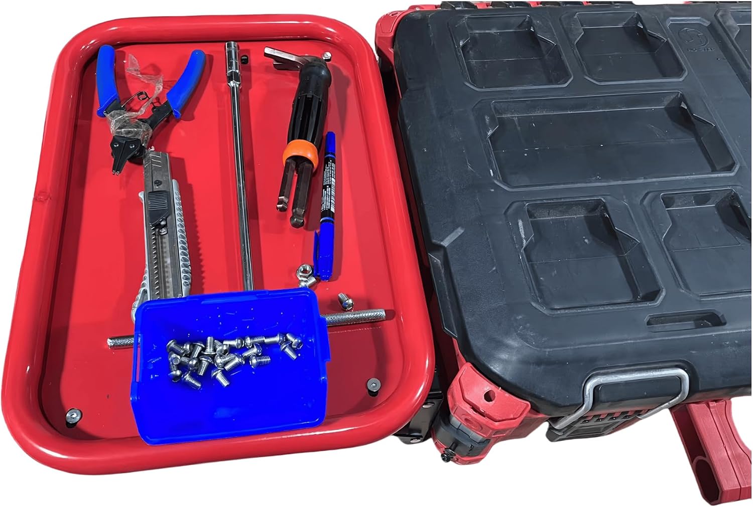 NyVoozy Packout Table for Milwaukee Packout System (Red)