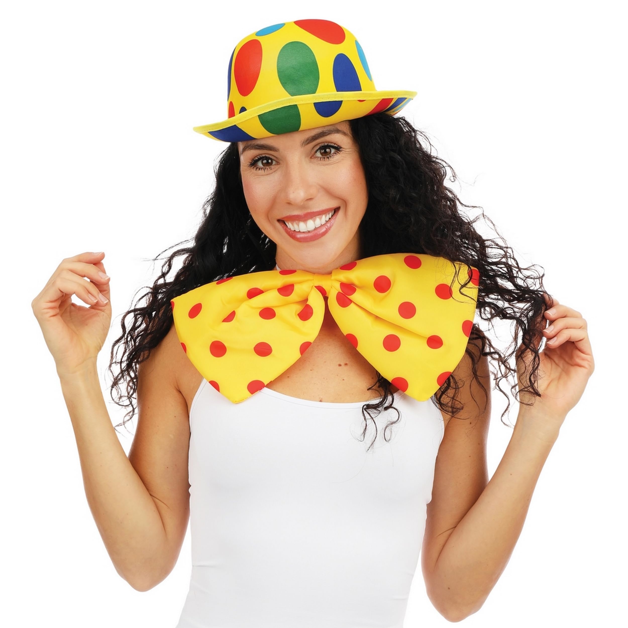 Cravatta A Lustrini Con Elastico P'Tit Clown - Accessorio Divertente Per Feste - Foto 6