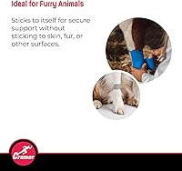 Vista 22 de Cramer Eco-Flex Self-Stick Stretch Tape, Cohesive Tape, Flexible Elastic Sports Tape, Athletic Training Room Supplies, Easy Tear & Self-Adherent