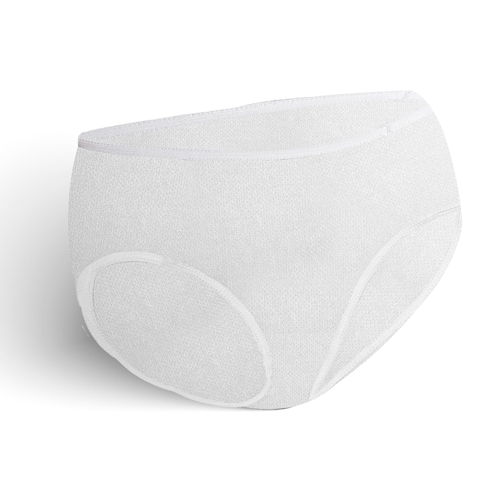 Purcotton Disposable Underwear for Women, 100% Cotton Panties, Breathable Ladies Underpants, Knickers for Travel, Hotel, Postpartum Recovery, Menstrual Periods, Maternity and Hospital Stays