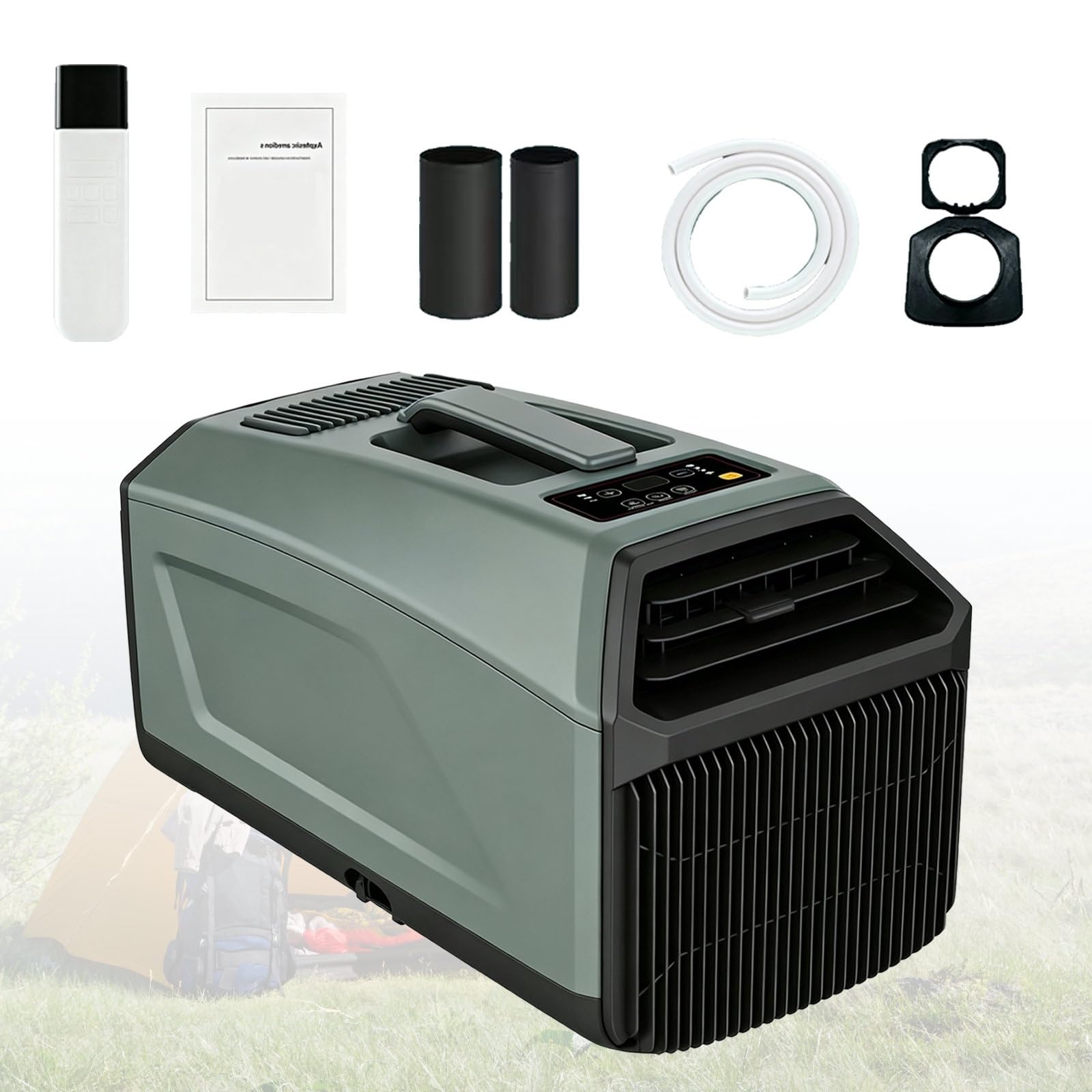 Xenmekrx Green Tent Air Conditioner 5000 Btu, Portable Ac For Car Camping