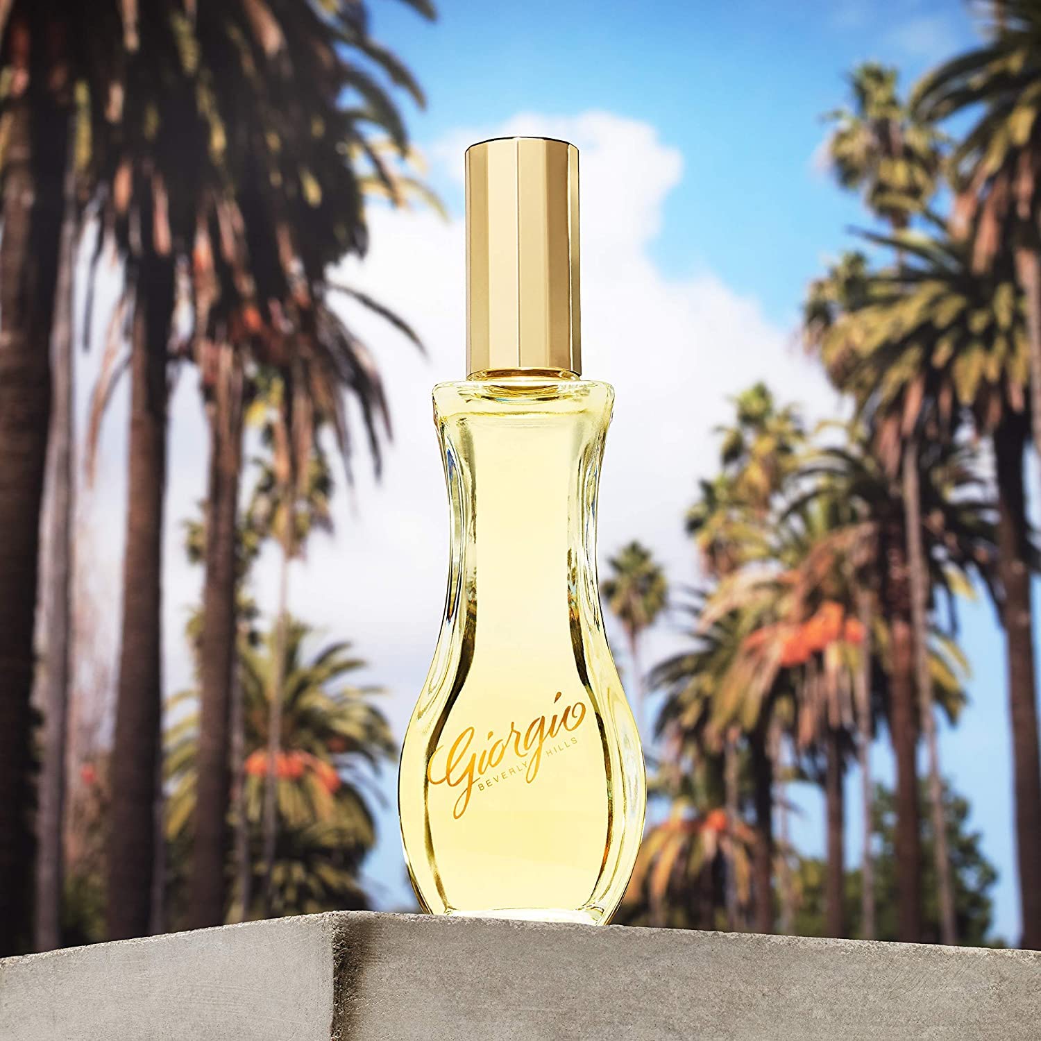 Giorgio Beverly Hills - Eau de Toilette Giorgio Yellow, Perfume Femenino y Sofisticado en Spray, con Notas Florales, Frescas y Orientales, Aroma Amaderado, Mujer - 90 ml
