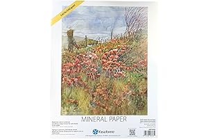 Yasutomo Mineral Paper for Watercolor: Unlock Vivid Hues and Enhanced Portability