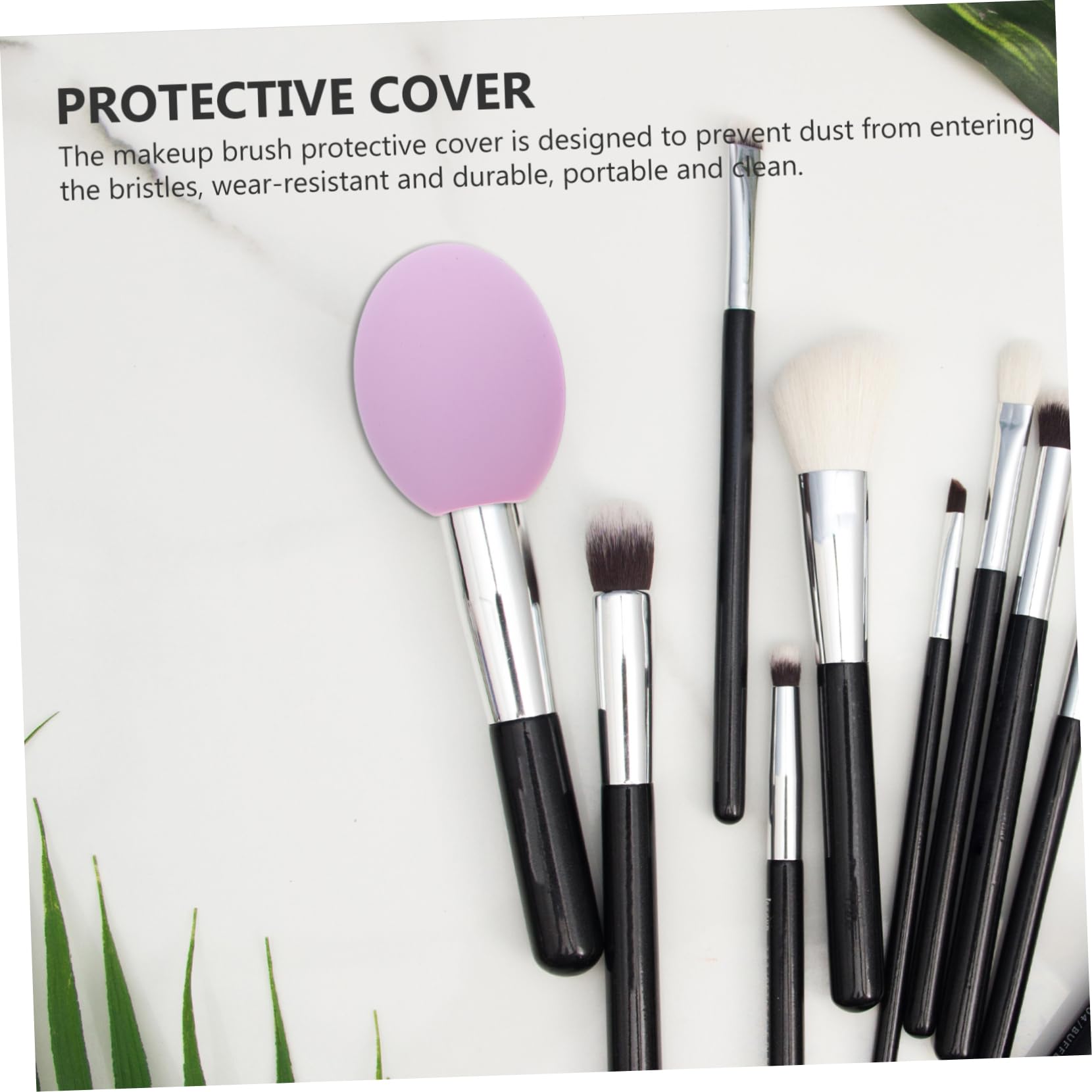 FOMIYES 27stücke Silikon Makeup Pinsel Schutzhauben Antistaub Für Optimale Pflege Und Langlebigkeit Der Kosmetikbürsten Für Unterwegs Hause