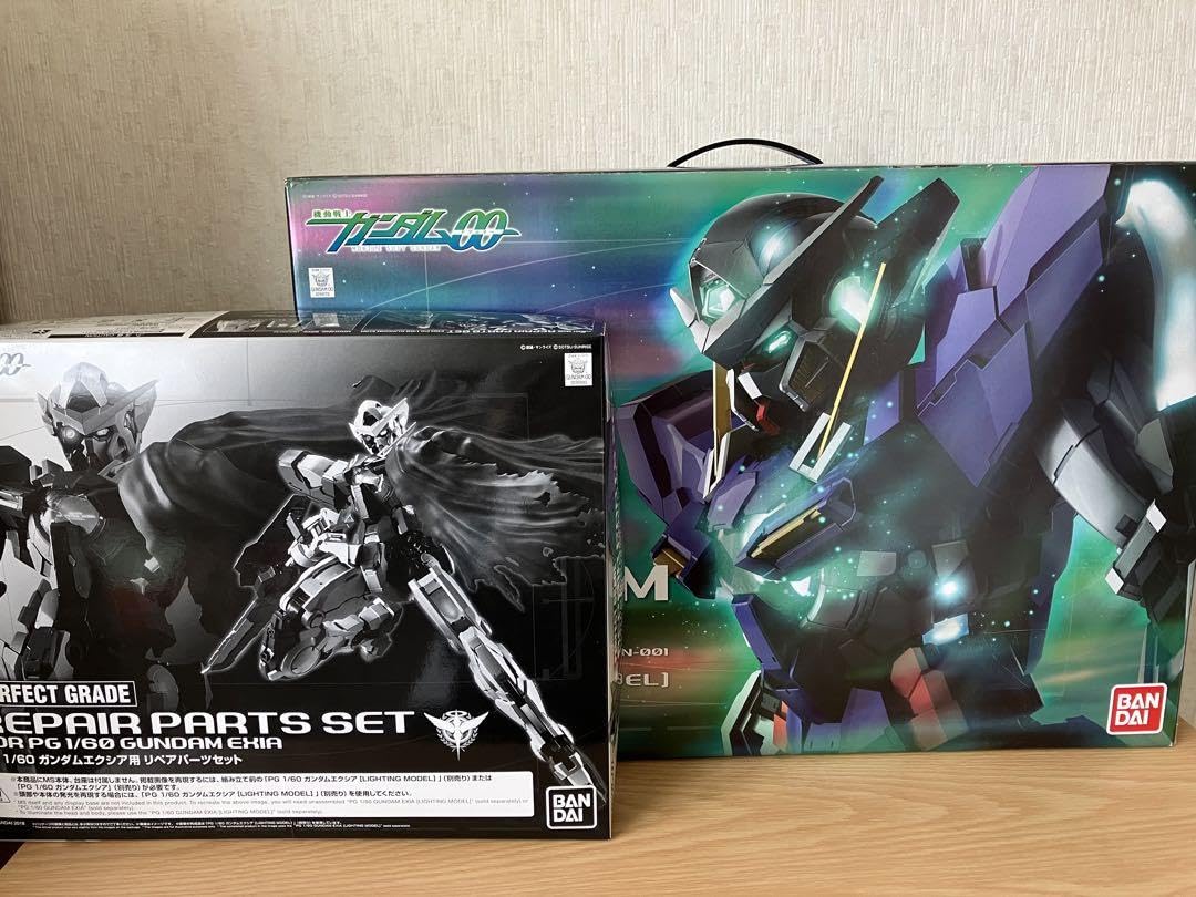 PG ガンダムエクシア（LIGHTING MODEL）+リペアパーツセット