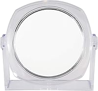 Vista 6 de Rucci Clear Vanity Mirror, 1X/10X M821 Mirror Clear Acrylic 6.5 Inch (Pack of 2)