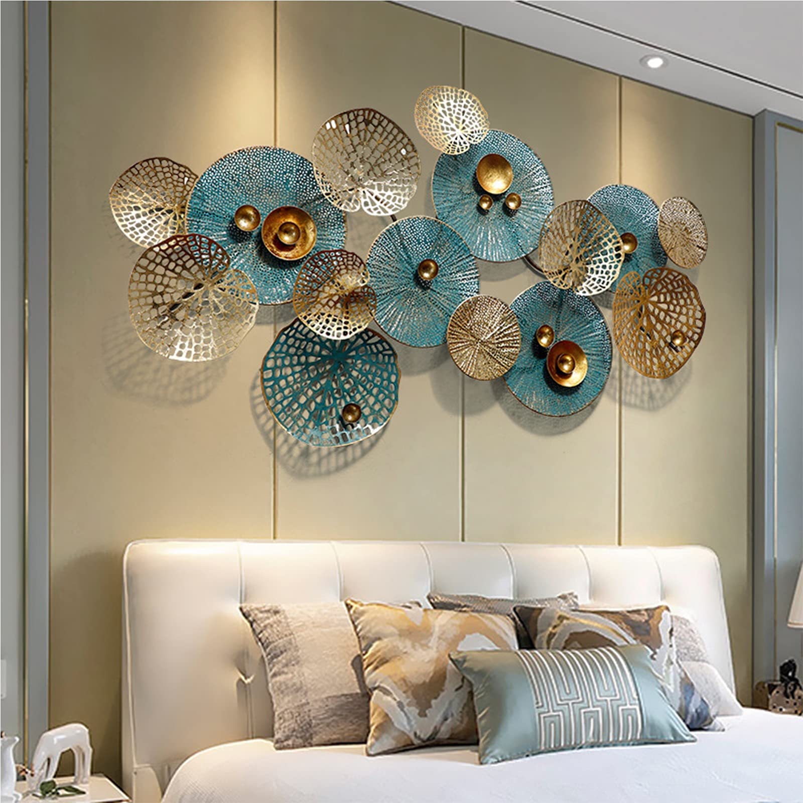 Metal Wall Art,3DWall Decor,Wall Decor,Wall Ornaments,Wall Hangings Decorative for Living Room Bedroom