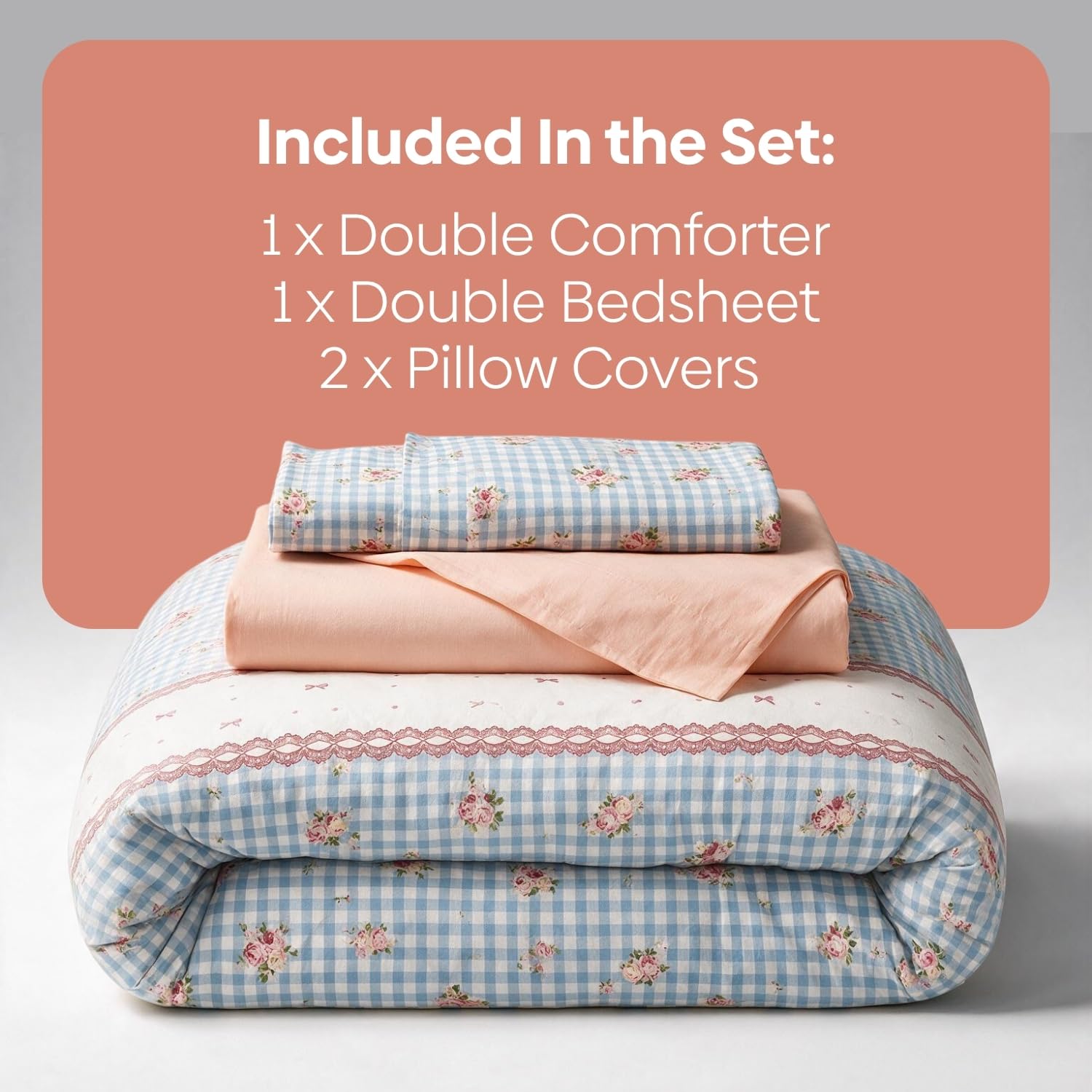 Haus & Kinder Bedding Set - Bluebell Santorini -2