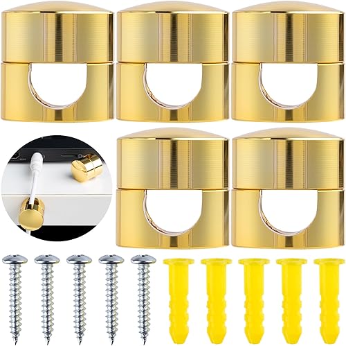 Miniatura 25 de 3 juegos de soportes de cargador para cables, soportes de anclaje de cable ajustables de color cobre antiguo, clips de cable de metal adhesivo,