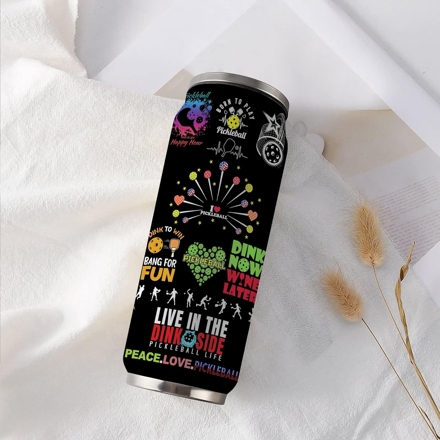 Pickleball Tumbler Gifts for Women, Men - Pickle Ball Gift for Woman - Christmas, Birthday Gift for Pickle Ball Lovers-Pickleballs Cup Gifts for Women Girls Friends Sisters Players 17 Oz - Image 7