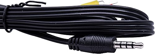 Miniatura 7 de HQRP Cable de audio y video AV compatible con videocámara Panasonic PV-DV200, PV-DV200D, PV-DV201, PV-DV201D, PV-DV202, PV-DV202D