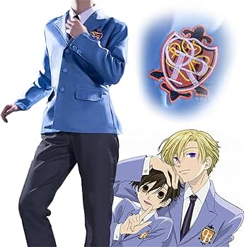 桜蘭高校ホスト部　藤岡ハルヒ　埴之塚光邦ハニー先輩　コスプレ衣装ウイッグセット⭕️ 桜蘭高校ホスト部 藤岡ハルヒ 埴之塚光邦ハニー先輩 コスプレ