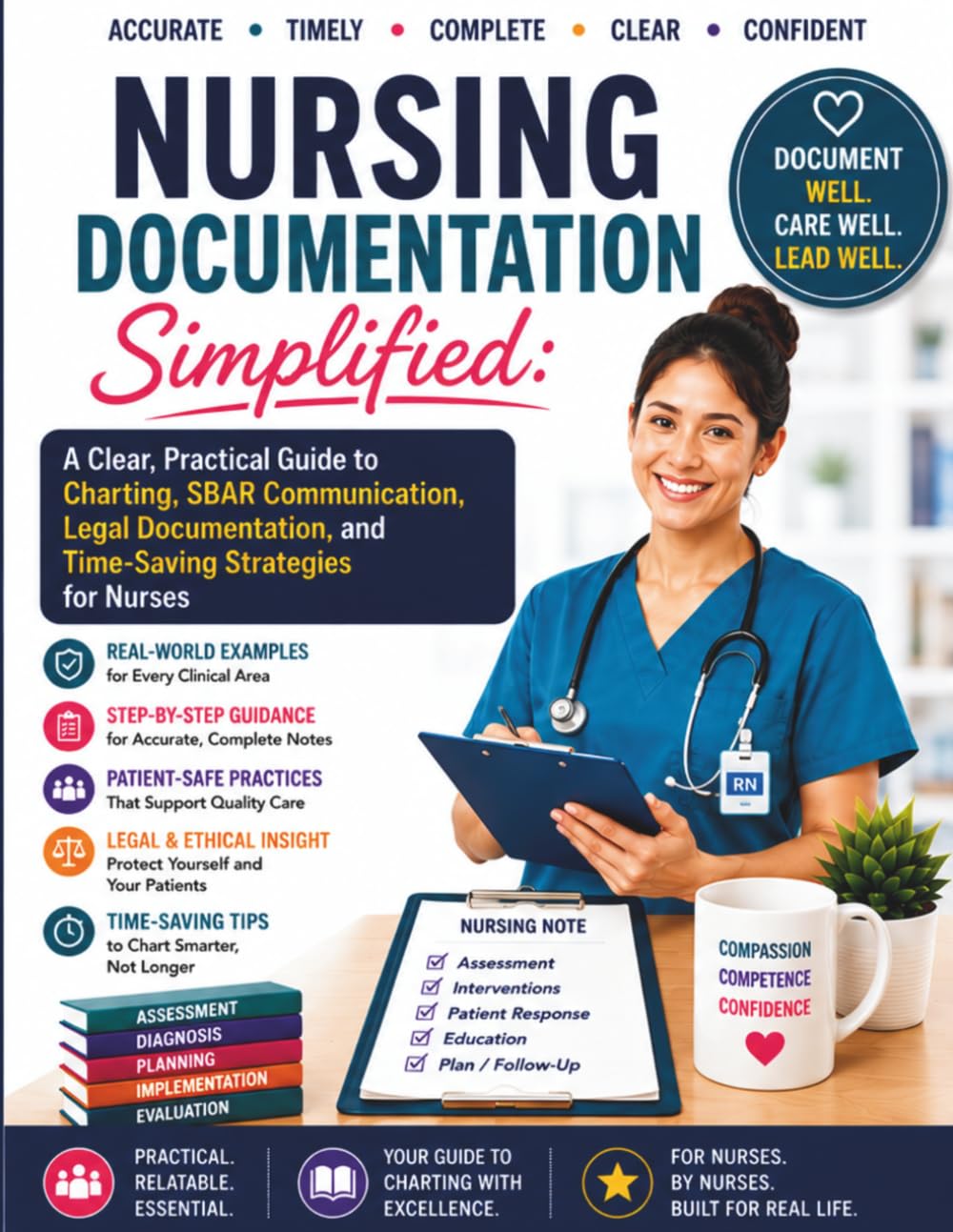 Nursing Documentation Simplified: A Clear, Practical Guide to Charting, SBAR Communication, Legal Documentation, and Time-Saving Strategies for Nurses