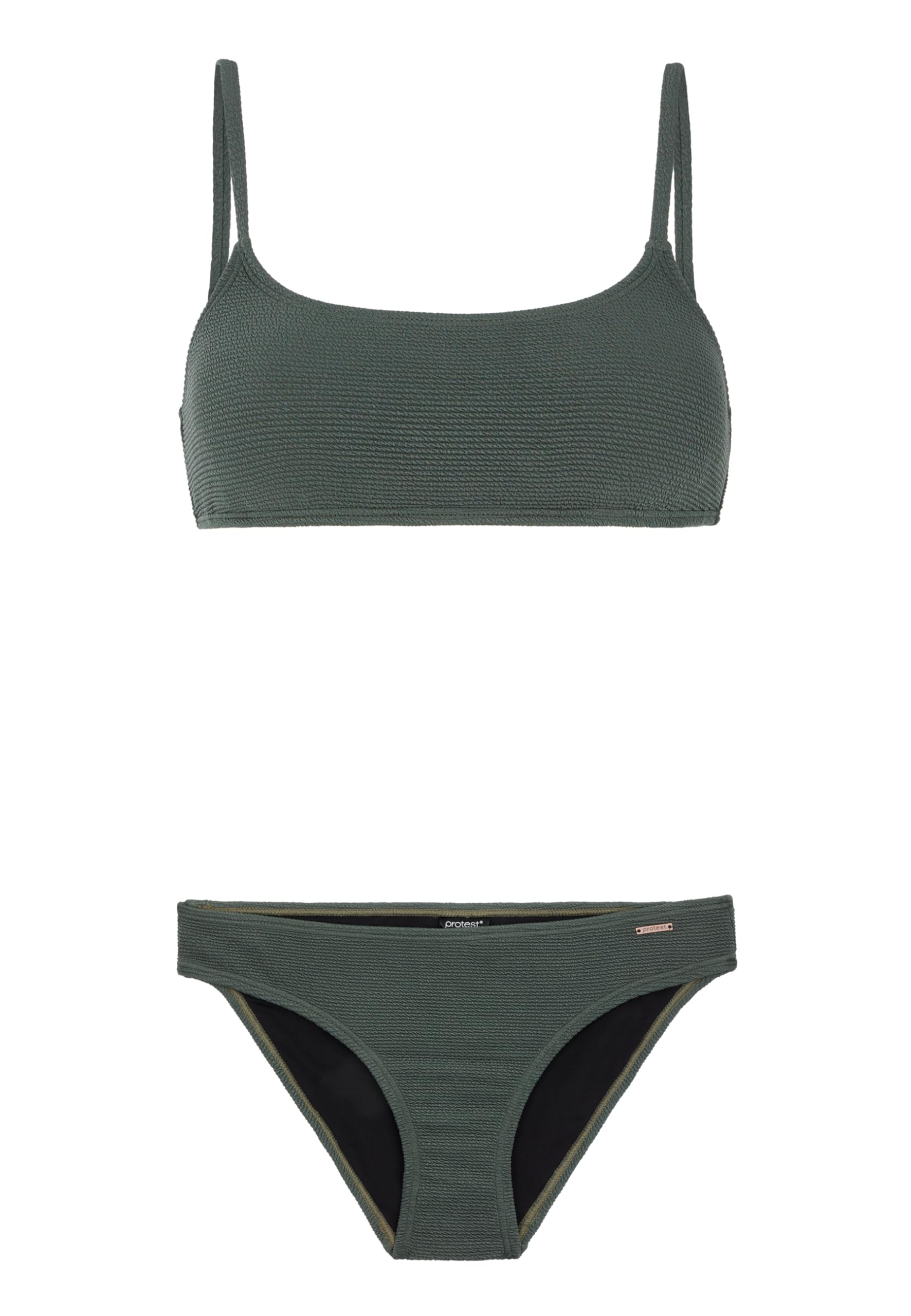 Protest Bikinioberteil W PRTHIZZ BRALETTE BIKINI grün XL