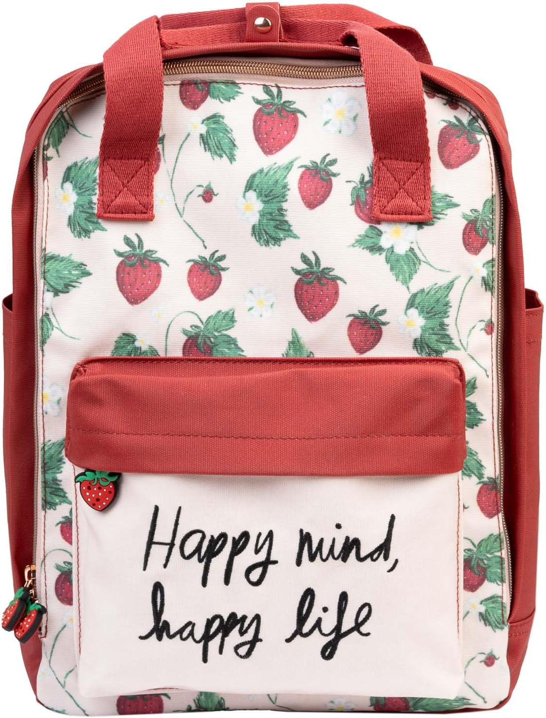 Grupo Erik Ana Marin Strawberry Collection - Back To School - Cool Gifts - Cute Gifts, Red, 37 x 33 x 12 cm